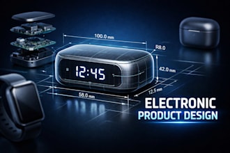 3d cad product design for daily consumer electronics prototypes