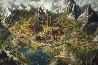 do fantasy map design