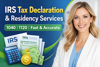 file irs tax returns 1040, 1120, 1065 for USA