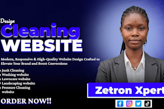 design cleaning, redesign junk cleaning, lawncare, pressure washing website