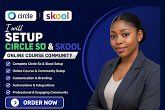 setup circle so skool online course community circle skool community circle so