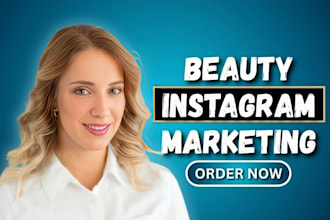 do instagram beauty salon, cosmetic brands social media marketing manager VA