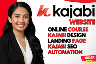 design kajabi sales page, kajabi landing page website for kajabi online course