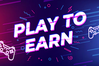 develop an nft, p2e, web3 blockchain game using unity3d for mobile, web, or PC