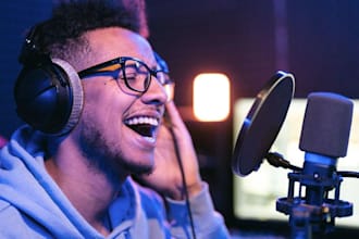 write sing as male singer in english portuguese spanish italian french any genre