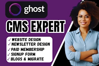 build ghost cms website ghost newsletter blog ghost newsletter ghost migrate