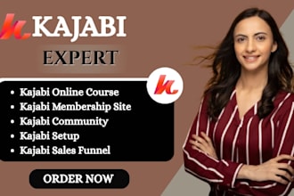setup kajabi online course kajabi membership site kajabi community kajabi sales