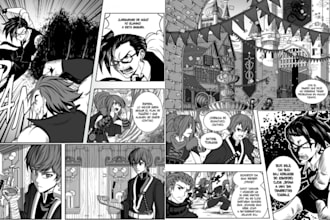anime manga comic book illustration webtoon manga artist manhwa comic cover art