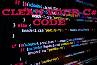 clean up your cs code