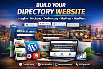 build directory website listingpro mylisting geodirectory hivepress wordpress