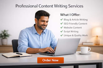 write SEO blog posts, articles and website content in hindi and english