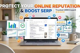 do online reputation management to suppress negative links