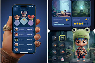develop a professional 2d and 3d games for mobile pc and web