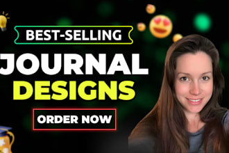 design journal, canva workbook ebook design, editable planner fillable pdf