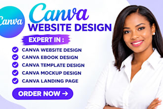 design ugc portfoilo wesbite on canva, ugc media kit wesbite , portfolio wesbite