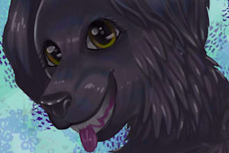 draw your fursona or a furry portrait
