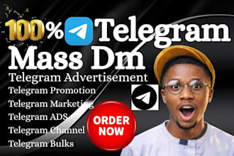 do telegram mass dm telegram promotion telegram marketing  telegram channel grow