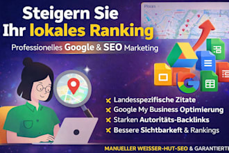 optimize your gmb profile local citation google map seo backlinks business boost