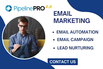 setup pipeline pro email campaign pipeline pro lead nurturing email automation