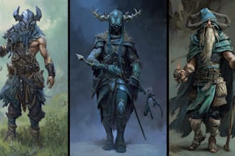 draw any fantasy character that you want