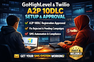 do a2p 10dlc registration, gohighlevel a2p 10dlc approval and setup toll free