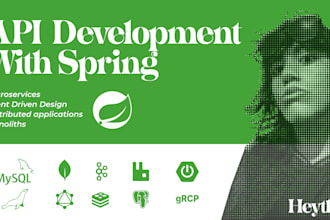 build rest API or microservices with java spring boot