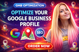 create optimize verified google my business profile gmb profile for local SEO