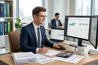professional bookkeeping in quickbooks, excel and accounting reports