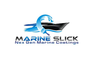 design aesthetics marine slick logo