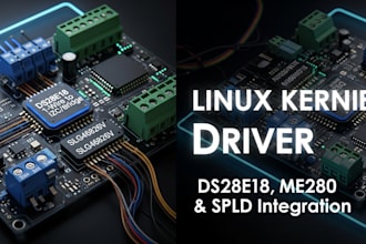 develop linux kernel 4 9 driver for ds28e18, me280, spld integration