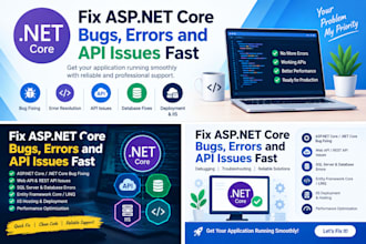 fix asp net core bugs errors and api issues fast