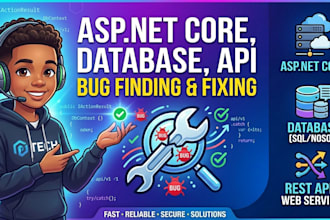 fix asp net core bugs errors and api issues fast