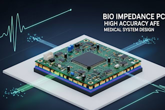 design high accuracy bio impedance pcb with afe for medical systems