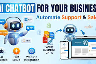 build ai chatbot and automate support
