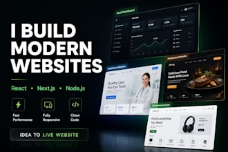 build a custom modern websites