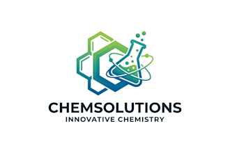 design a modern and professional chemical logo