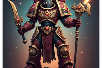 paint your warhammer 40k, sigmar and dnd miniatures