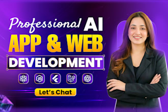 do ai mobile app development, ai website, ai chatbot, ai agent as ai developer