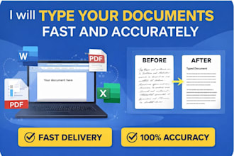 type your documents fast and accurately