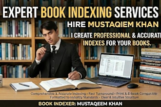 professional book indexing services