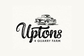 design classic farm and event space logo