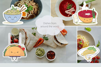 draw cute kawaii stickers