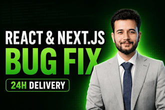 fix react, nextjs, API, frontend and backend bugs
