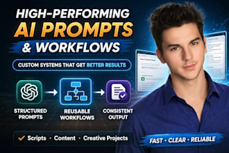 create custom ai prompts and workflows
