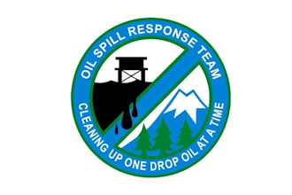 design oil spill response team member patch logo