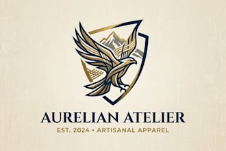 design a stylish and professional clothing logo