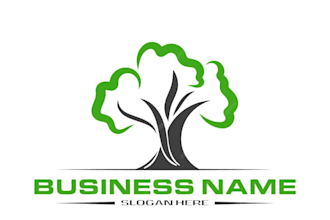do modern tree logo design