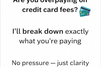 analyze credit card processing fees and find hidden costs
