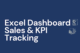 create a professional excel dashboard to track your sales and kpis