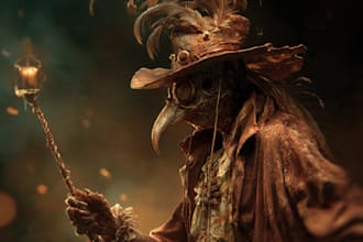 fantasy horror and fantasy horror character
